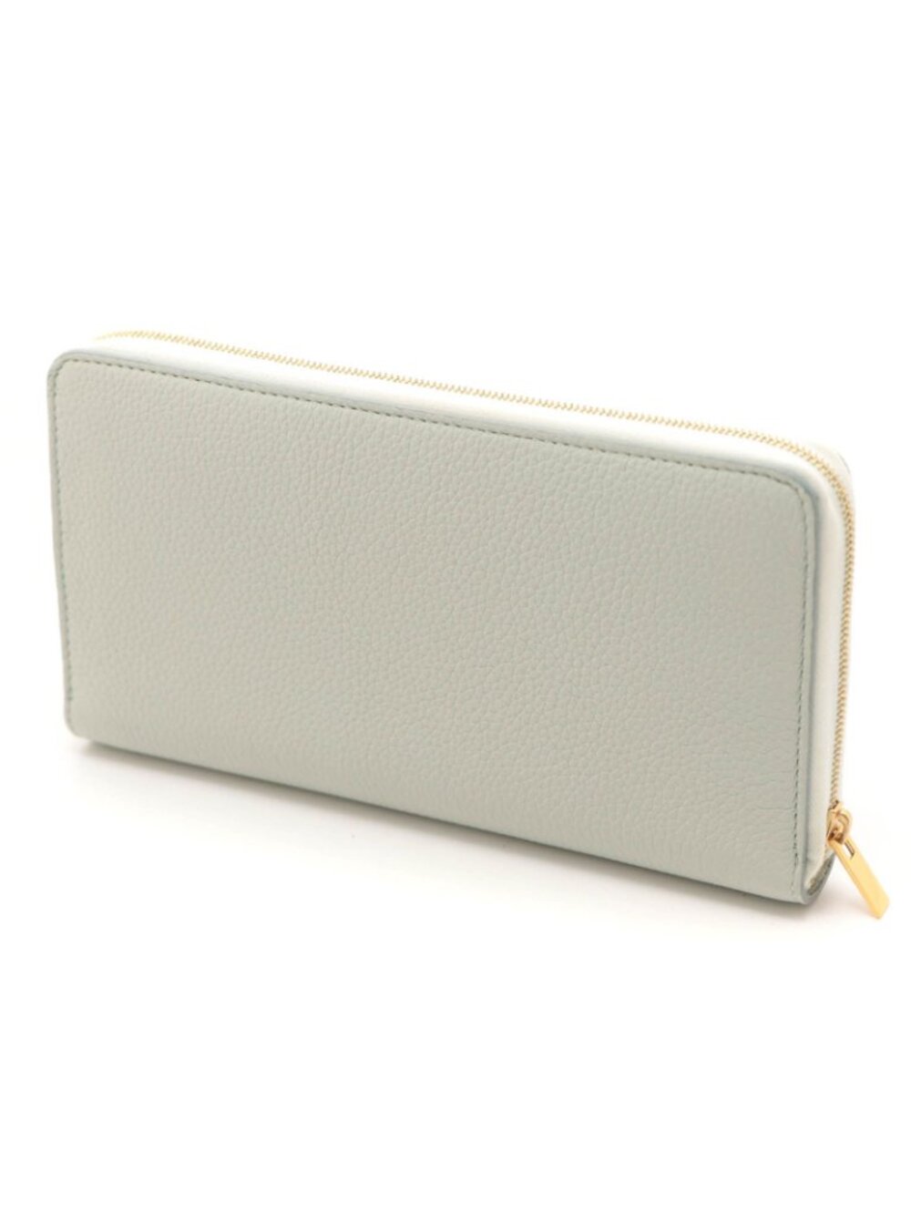 Celine Round Wallet Light Green Leather - Picture 2 of 6